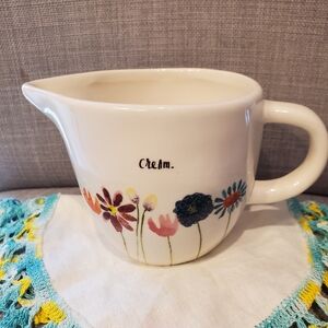 Rae Dunn Blooms Coffee Creamer
